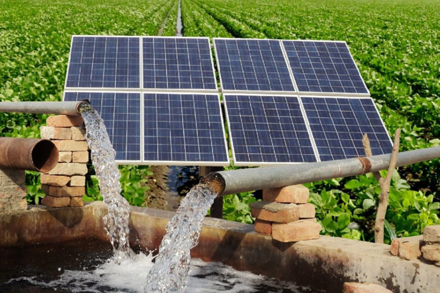 Harnessing Solar Power With 4 Submersible Well Pumps And An Inverter